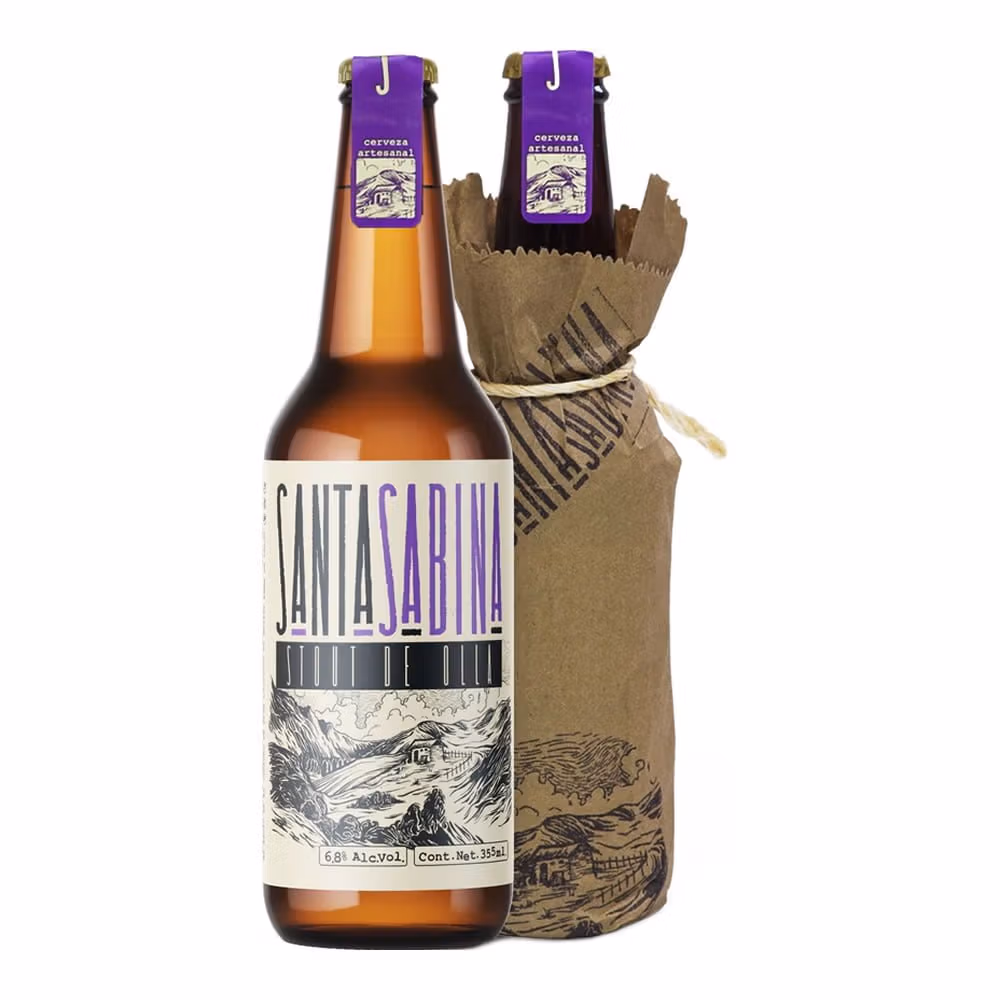 Cerveza santa sabina stout de olla