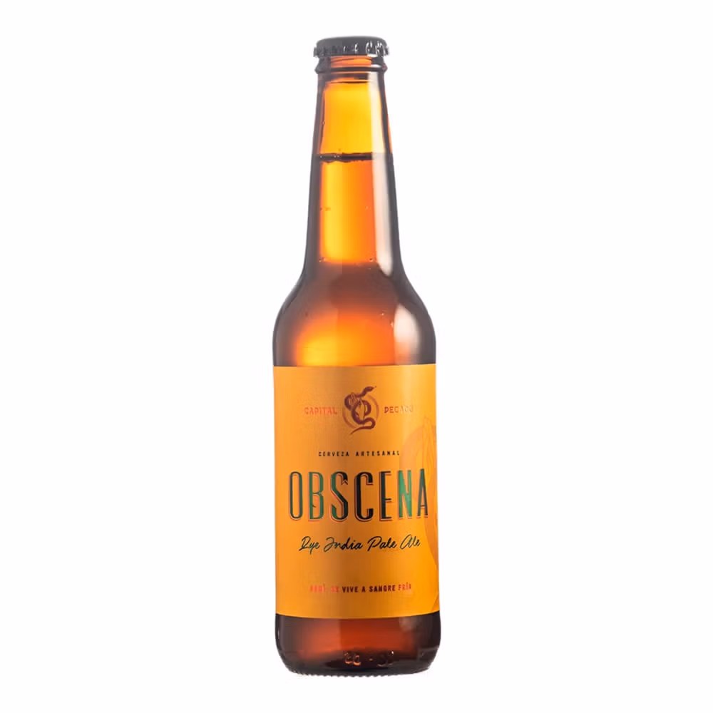 Cerveza Capital Pecado Obscena